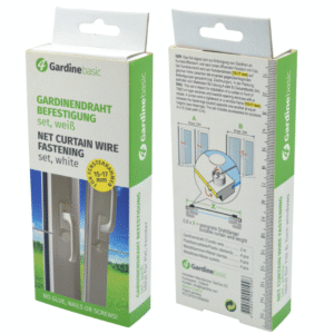 Kardinatrossi kinnitus Basic - Klambritega / valge